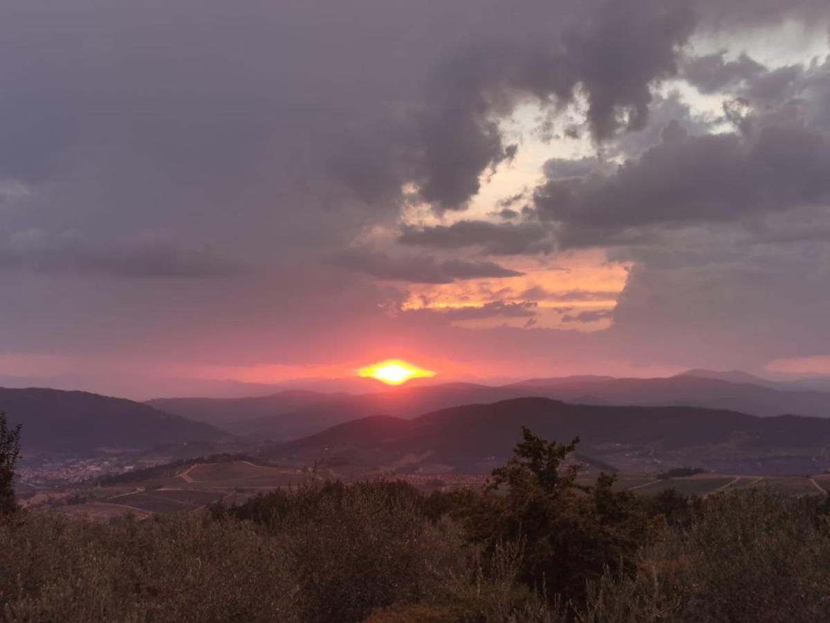 Il Cerro Pensionat Pelago Exteriör bild