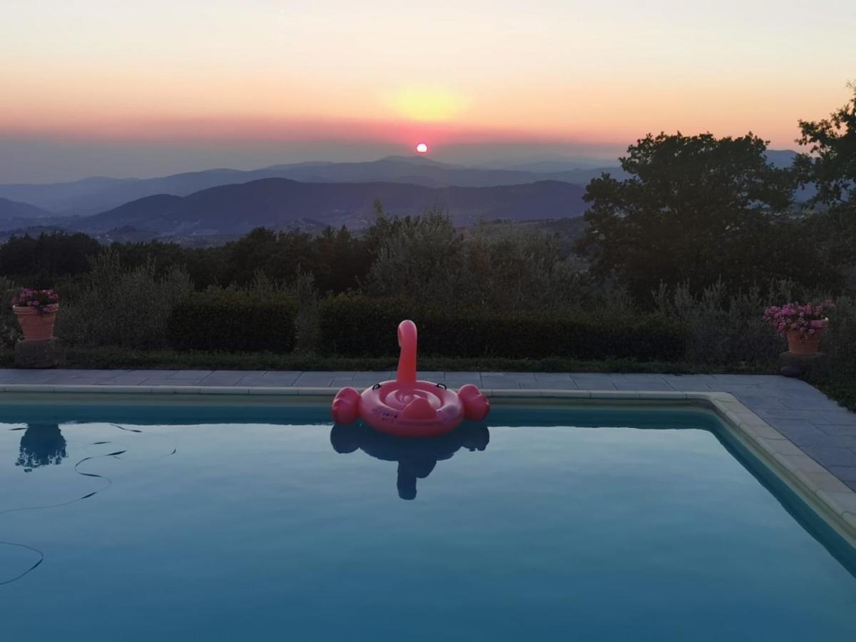 Il Cerro Pensionat Pelago Exteriör bild